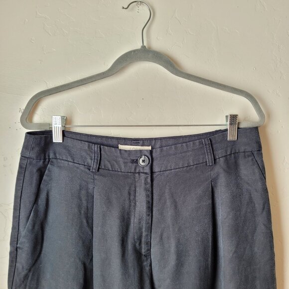 LOFT Drapery Wide Leg Cargo Pants - Picture 7 of 10